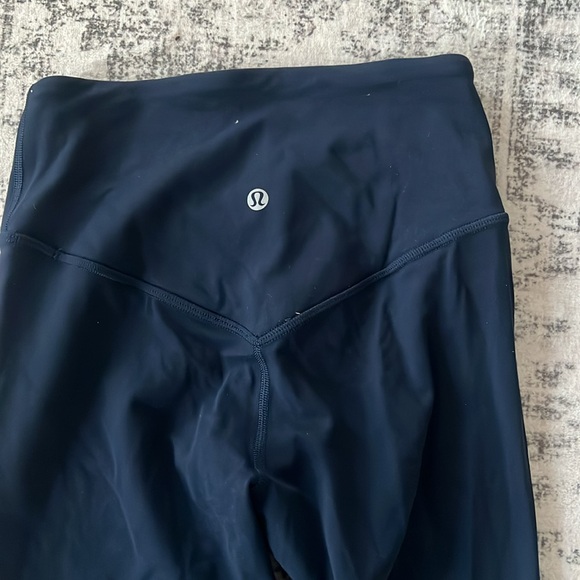 Lululemon Align Legging Navy - v Front 25” pant - Picture 4 of 4